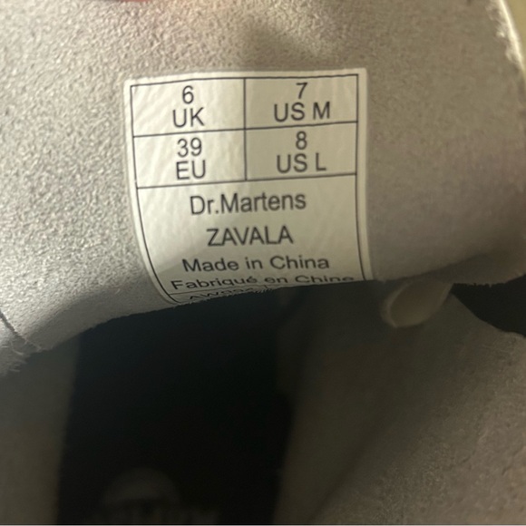 Dr. Martens White Leather Boots - Picture 5 of 5